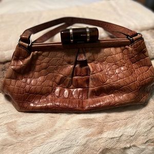 Vintage Miu Miu clap hand bag